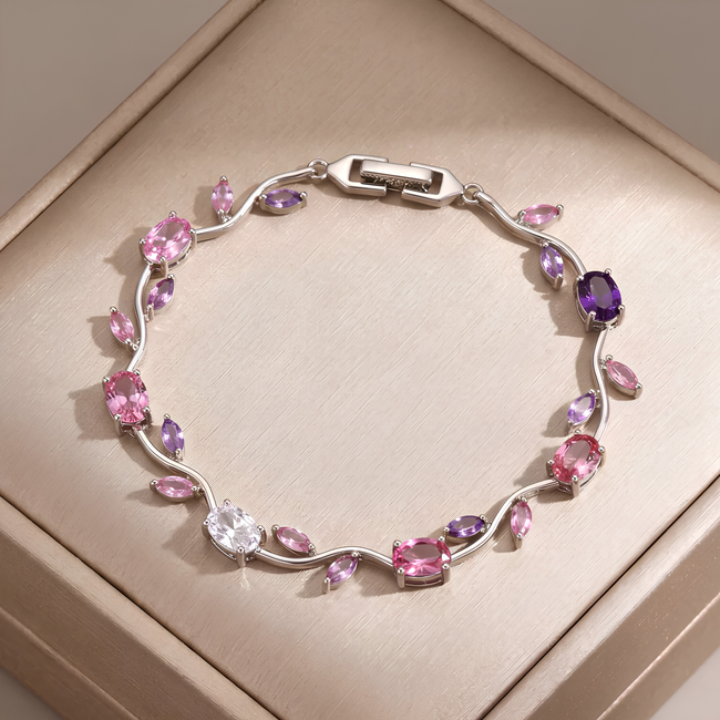 Tulip Vine Gemstone Bracelet