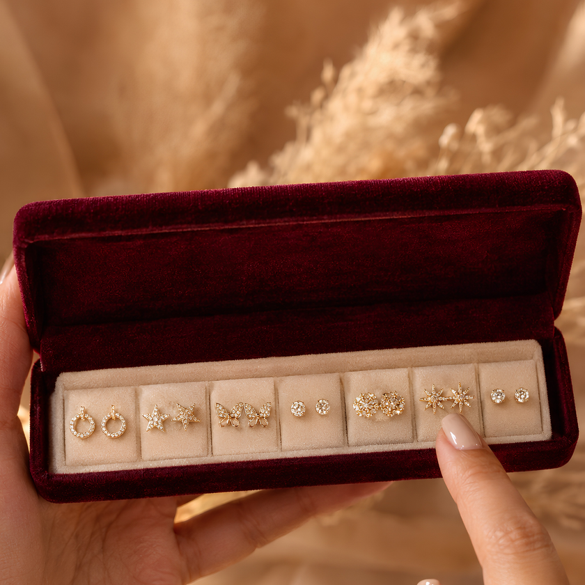 7-in-1 Premium Earrings Gift Set