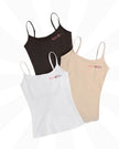Layer Camisoles For Teen Girls | Pure 100% Cotton | Covers Nipple Buds | Daily School Wear
