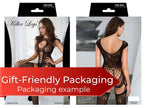 Alluring Bloom Floral Lace Bodystocking