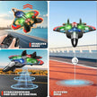 Remote Control Fighter Jet — 360 Degree Stunts with LED Lights