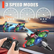 Remote Control Fighter Jet — 360 Degree Stunts with LED Lights