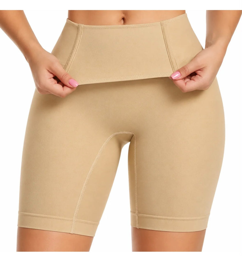High-Waist Seamless Body Shaper Shorts | Smooth Fit | Free Szie
