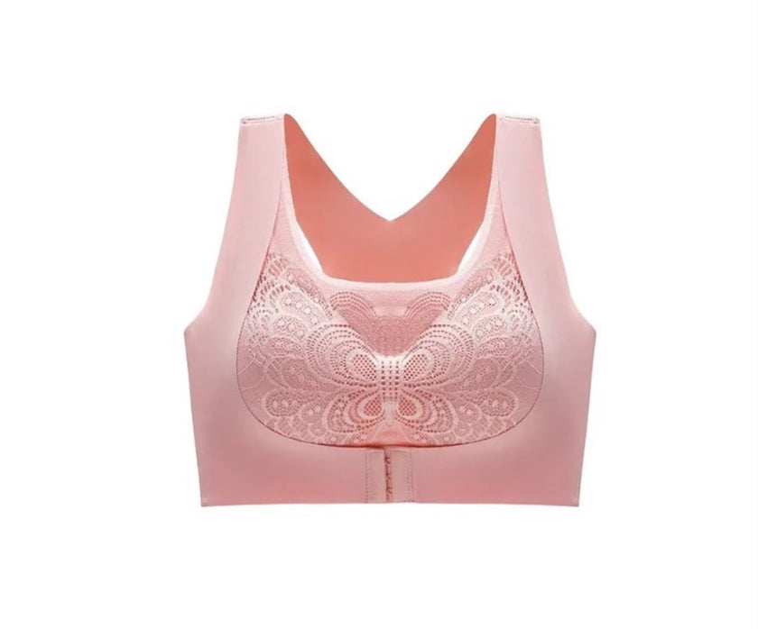 Women's 3D Three-Dimensional Cup Bra with Wide Strap Support